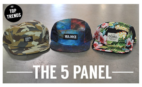 Top Trends: The 5-Panel Hat