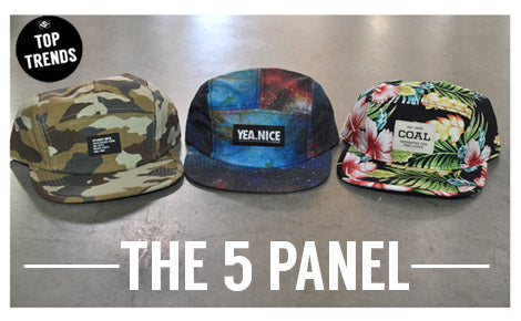 Top Trends: The 5-Panel Hat
