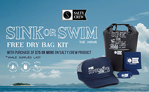 Salty Crew Costa Gift With Purchase Promotion