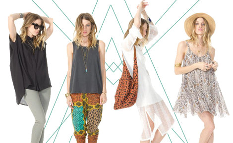 RVCA Spring 2014 Women's Looks