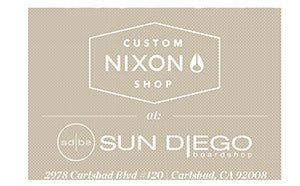 Nixon Custom Watch Event @ Sun Diego Carlsbad June 15