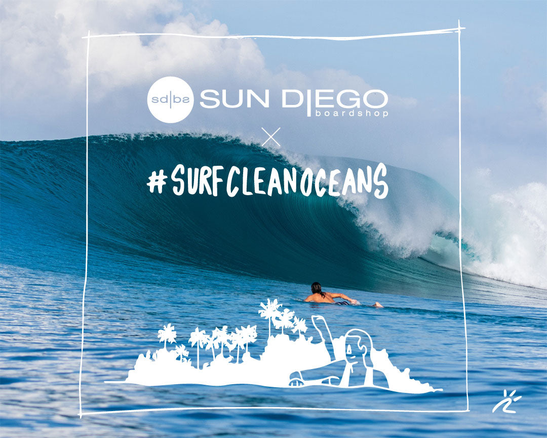 Sun Diego x #SurfCleanOceans in support of SIMA Environmental Fund