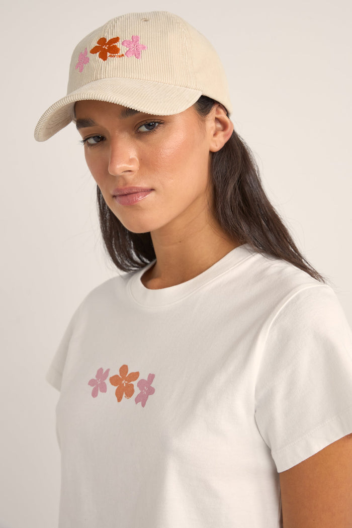 Embroidered Bora Bora Vintage Corduroy Cap – Classic Island Style & Comfort