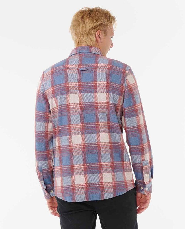 Rip Curl Grid Long Sleeve - Vintage White/Blue - Sun Diego Boardshop