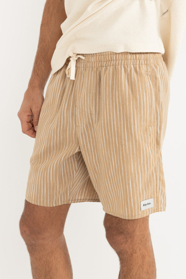 Rhythm Jacquard Linen Jam - Sand - Sun Diego Boardshop