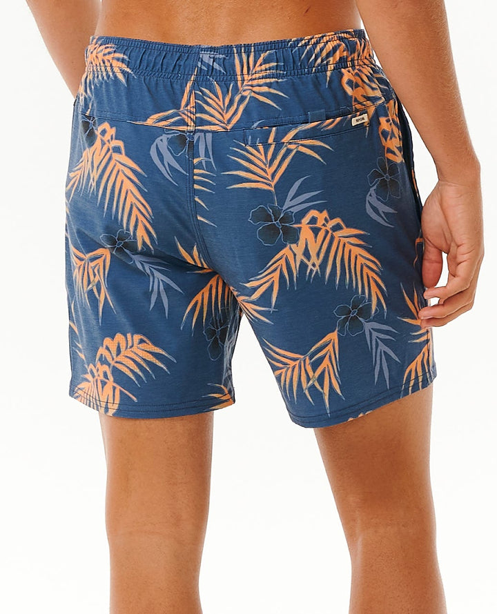 Rip Curl Surf Revival Floral 16" Volley Short - 9741 WASHED NAVY - Sun Diego Boardshop