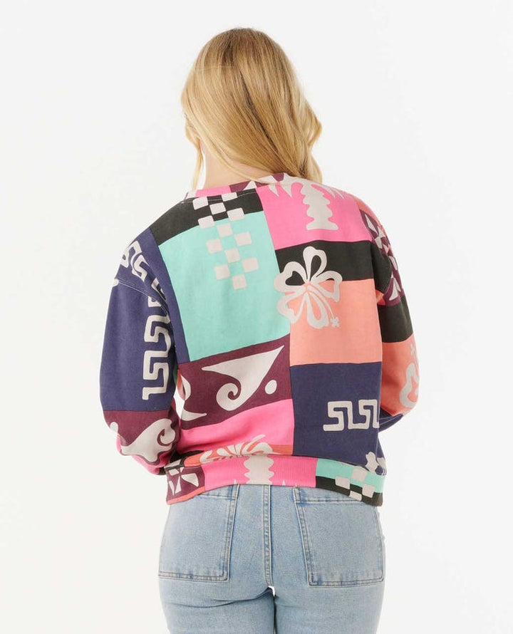 Rip Curl Keepsakes Fleece Crew - Multico 3282 - Sun Diego Boardshop