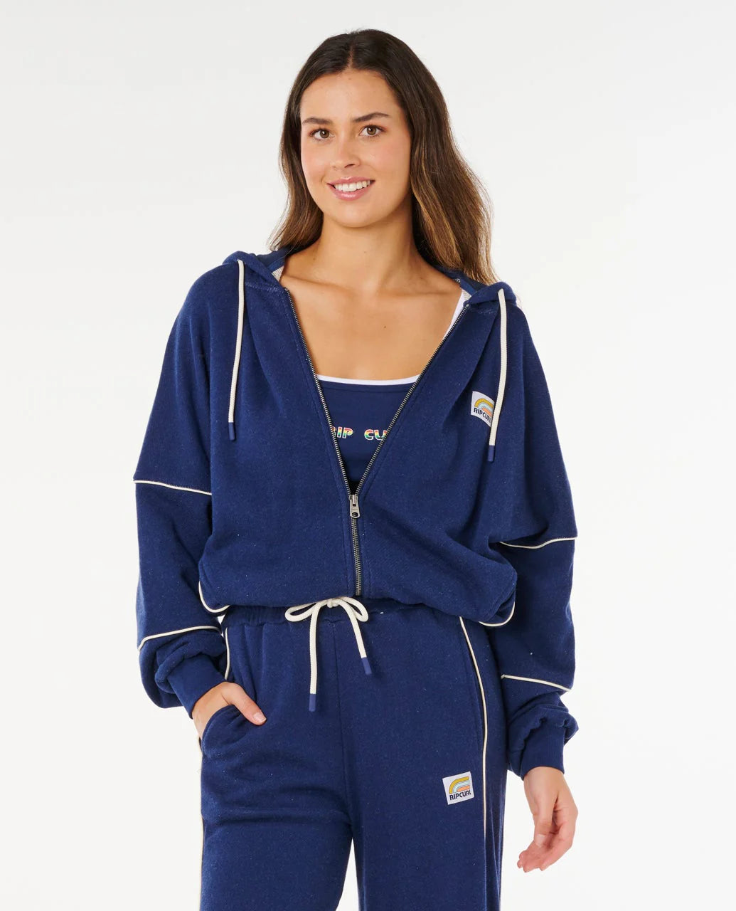 Rip Curl Surf Side Spliced Zip Through - Dark Navy – Sun Diego