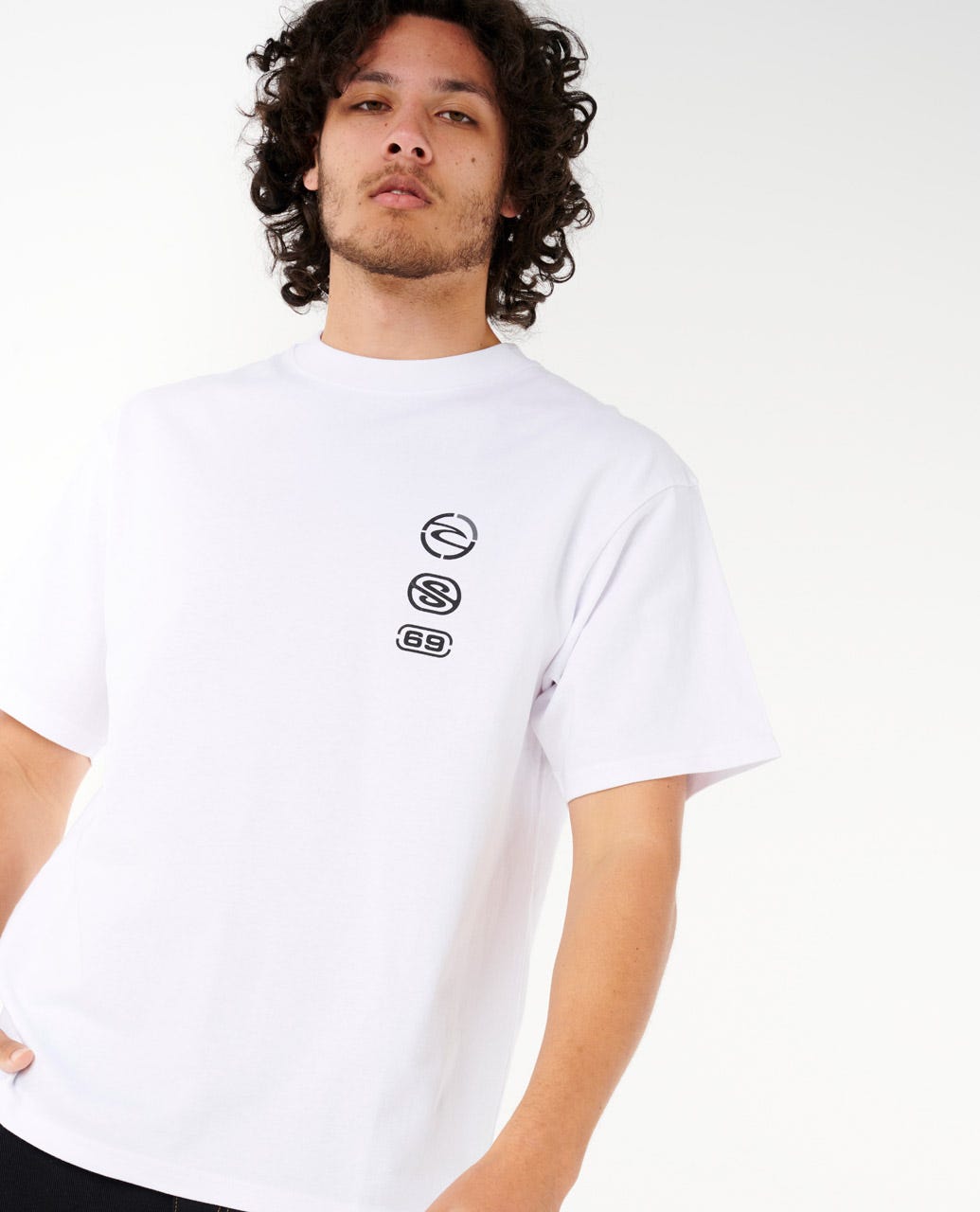 Rip Curl Archive Matrix Tee - White - Sun Diego Boardshop