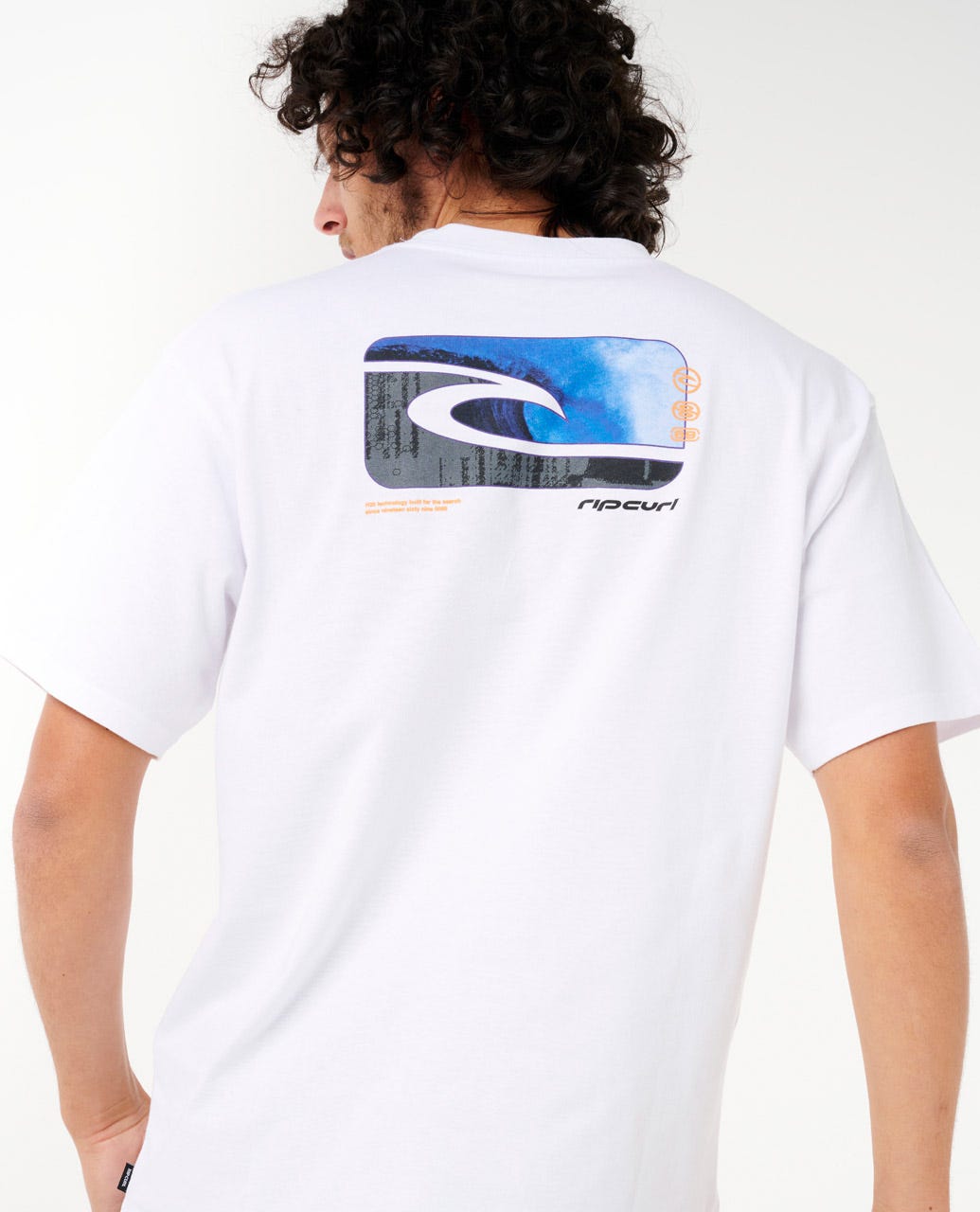 Rip Curl Archive Matrix Tee - White - Sun Diego Boardshop