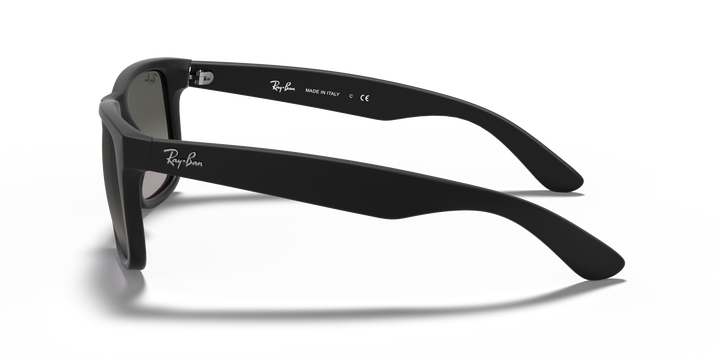 Ray Ban JUSTIN CLASSIC Sunglasses - RUBBER BLACK - Sun Diego Boardshop