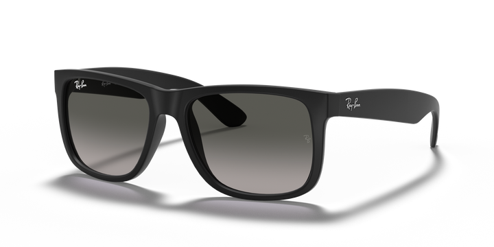 Ray Ban JUSTIN CLASSIC Sunglasses - RUBBER BLACK - Sun Diego Boardshop