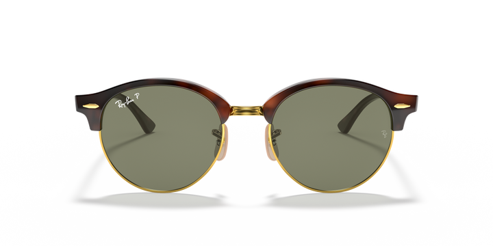 Ray Ban CLUBROUND CLASSIC Sunglasses - RED HAVANA - Sun Diego Boardshop