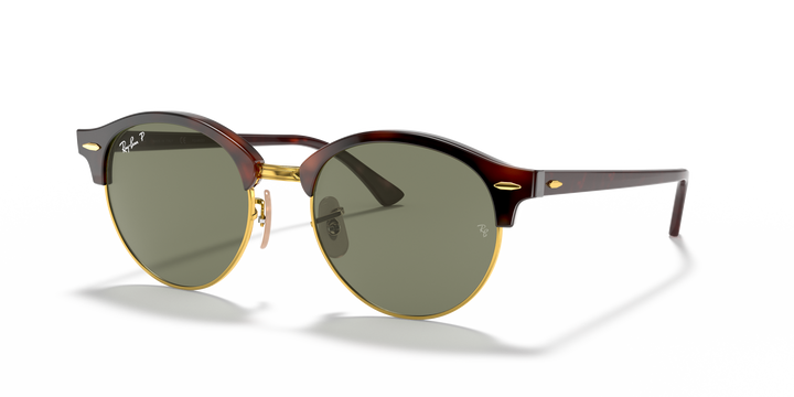 Ray Ban CLUBROUND CLASSIC Sunglasses - RED HAVANA - Sun Diego Boardshop