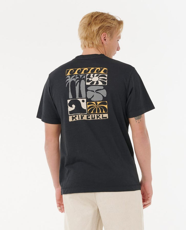 Rip Curl Artist Of The Search - Ty Williams Coastline Relaxed Tee - Black - Sun Diego Boardshop