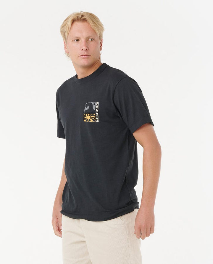 Rip Curl Artist Of The Search - Ty Williams Coastline Relaxed Tee - Black - Sun Diego Boardshop