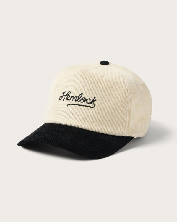 Hemlock Wesley Baseball Hat - BLACK - Sun Diego Boardshop