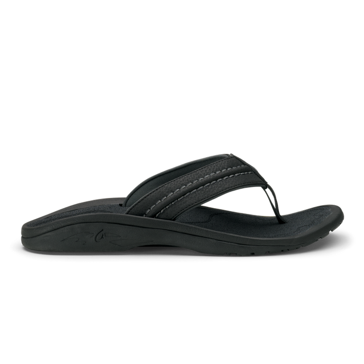 Olukai Hokua - BLACK/DARK SHADOW - Sun Diego Boardshop