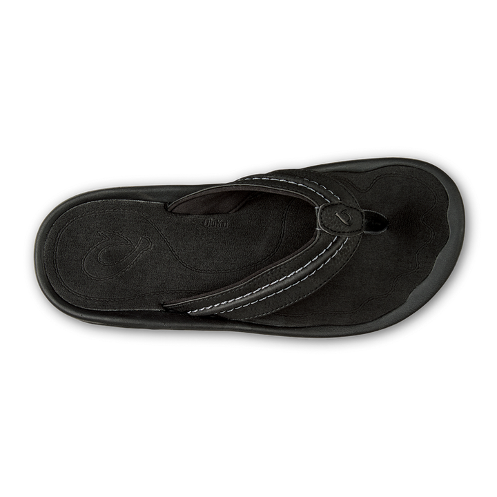 Olukai Hokua - BLACK/DARK SHADOW - Sun Diego Boardshop