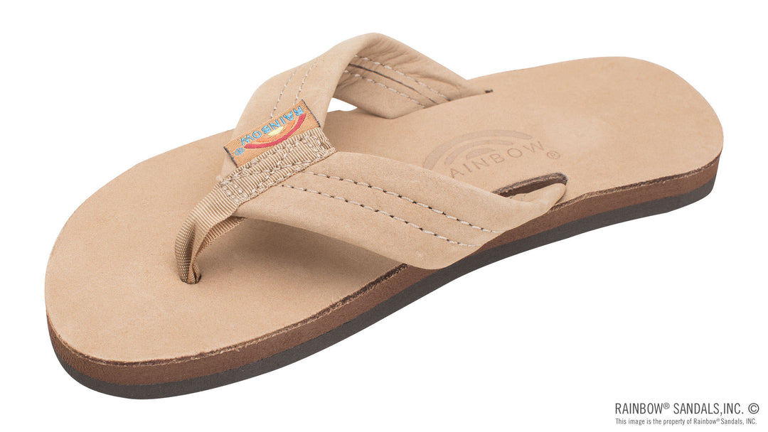 Rainbow Sandals Kids Premier Leather 1" Strap - Sierra Brown - Sun Diego Boardshop
