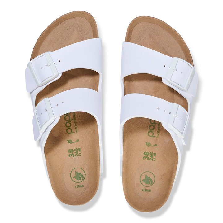 Birkenstock Arizona Flex Platform 
Birko-Flor - White - Sun Diego Boardshop