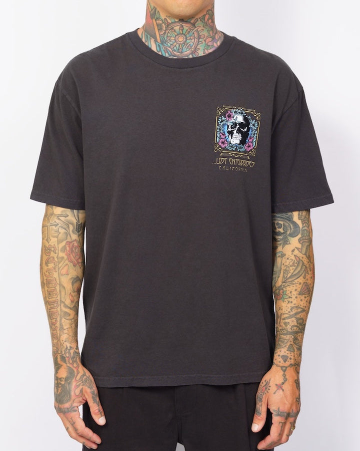 Lost Gratitude Boxy Tee - Vintage Black - Sun Diego Boardshop