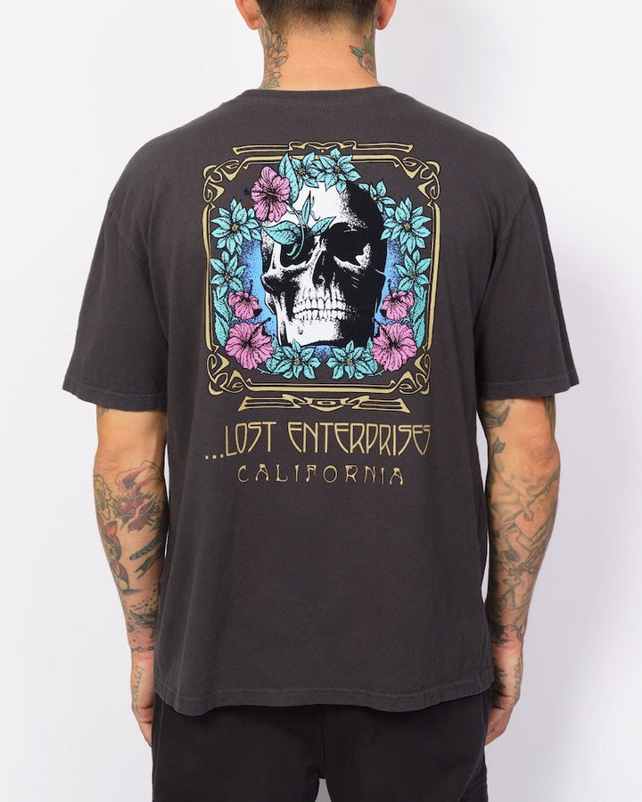 Lost Gratitude Boxy Tee - Vintage Black - Sun Diego Boardshop