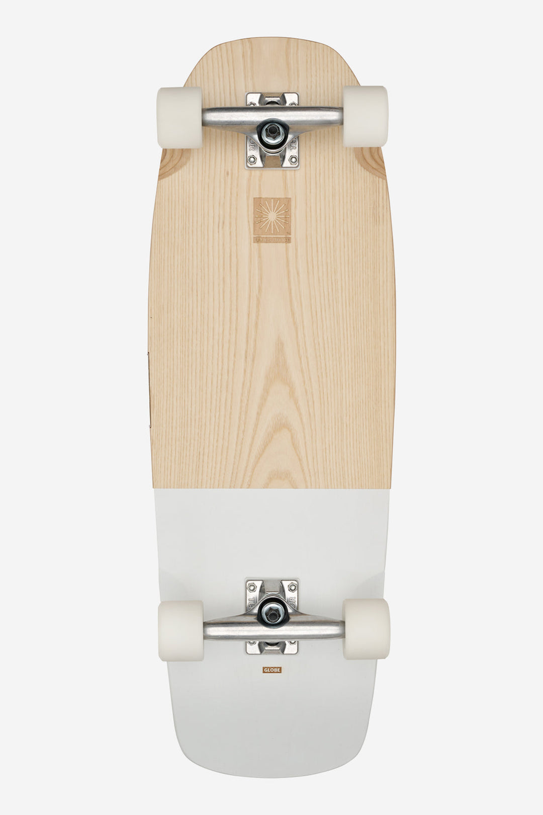 Globe Eames Lounge 30" Cruiser - ASH/WHITE - Sun Diego Boardshop