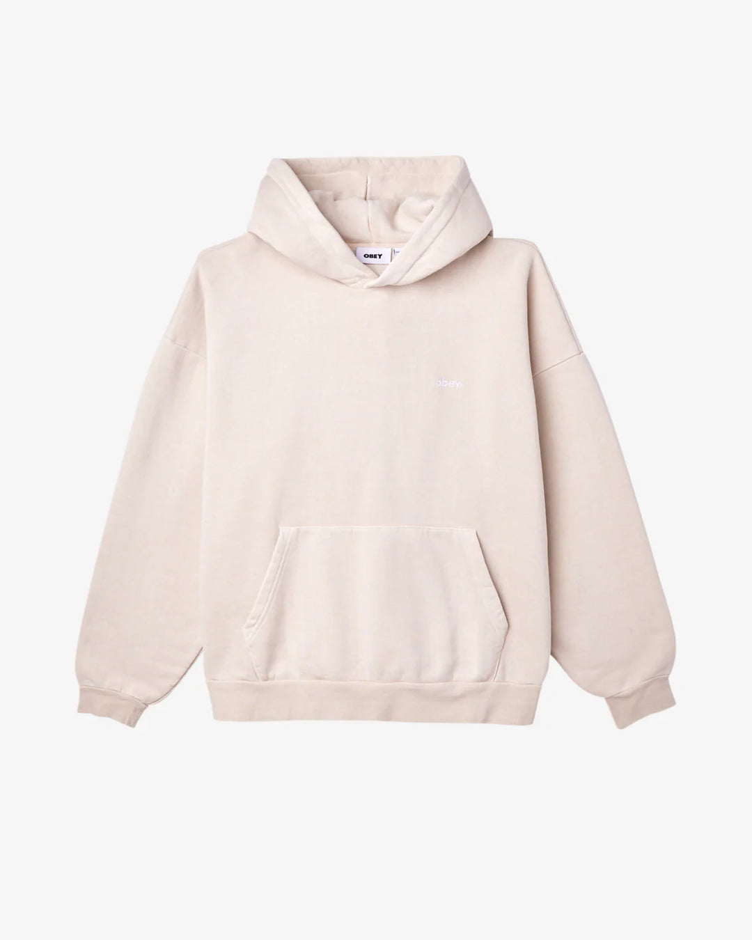 Obey  LOWERCASE PIGMENT PULLOVER - CLAY - Sun Diego Boardshop