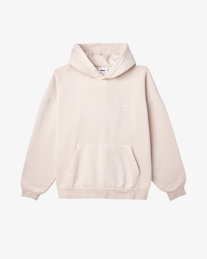 Obey  LOWERCASE PIGMENT PULLOVER - CLAY - Sun Diego Boardshop