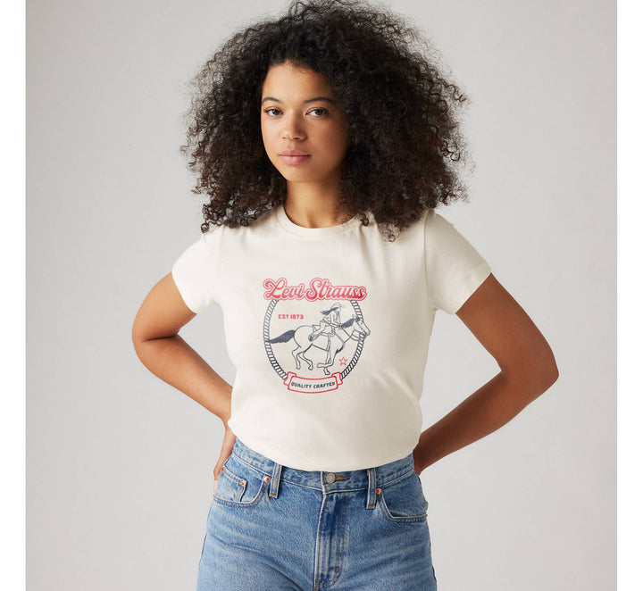 Levi's Perfect T-shirt - EGRET WHITE - Sun Diego Boardshop