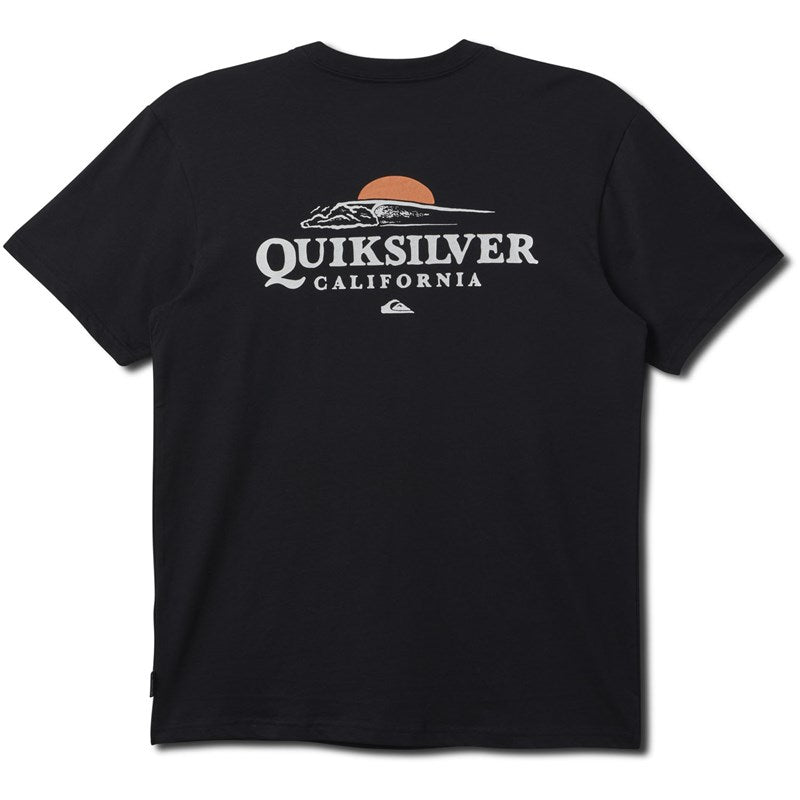 Quiksilver California Surf T-Shirt - BLACK - Sun Diego Boardshop