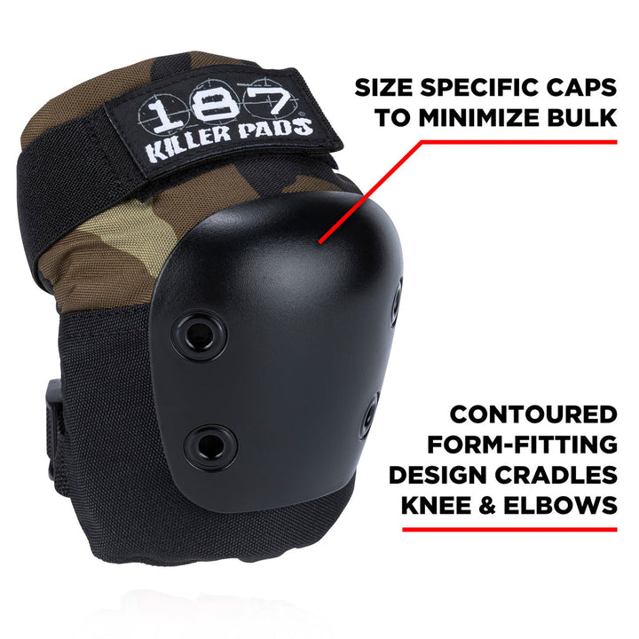 187 Killer Pads KIDS PAD SIX PACK - CAMO - Sun Diego Boardshop