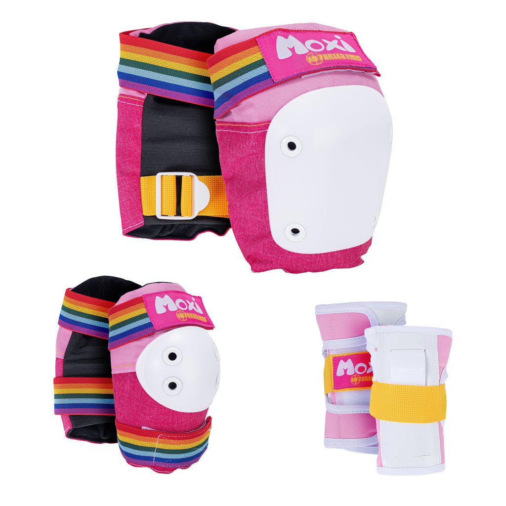 187 Killer Pads Youth Moxi Pads Super Six Pack - PINK - Sun Diego Boardshop