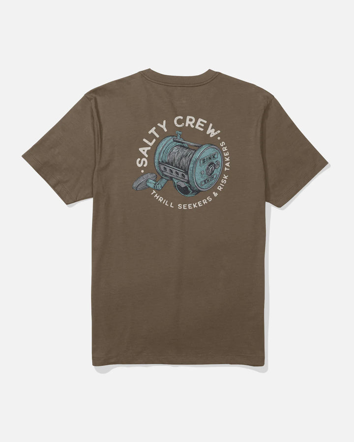 Salty Crew Reel Good Tee - Teak - Sun Diego Boardshop