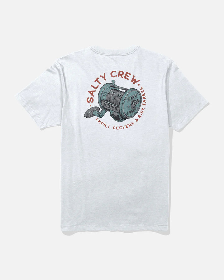 Salty Crew Reel Good Tee - White - Sun Diego Boardshop