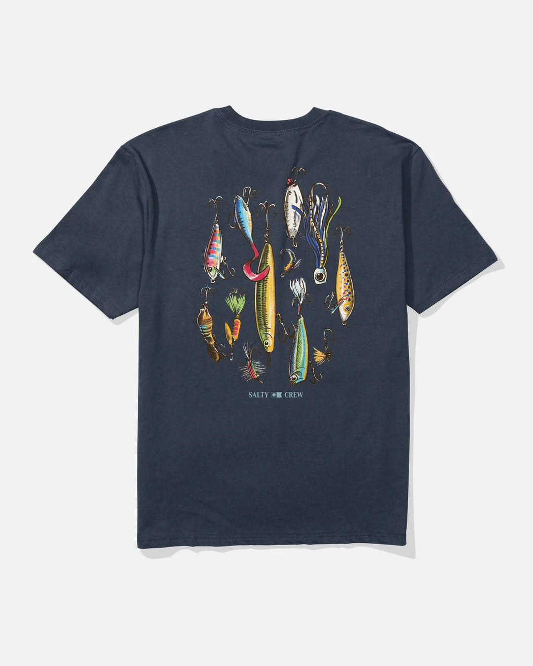 Salty Crew Lure Gear Classic Tee - Navy - Sun Diego Boardshop
