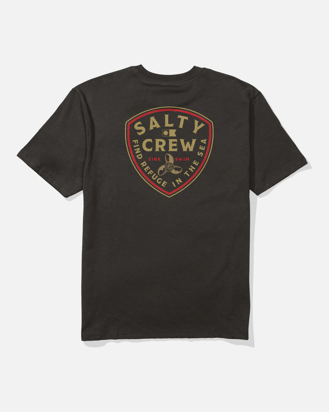 Salty Crew Rotor Classic Tee - Black - Sun Diego Boardshop