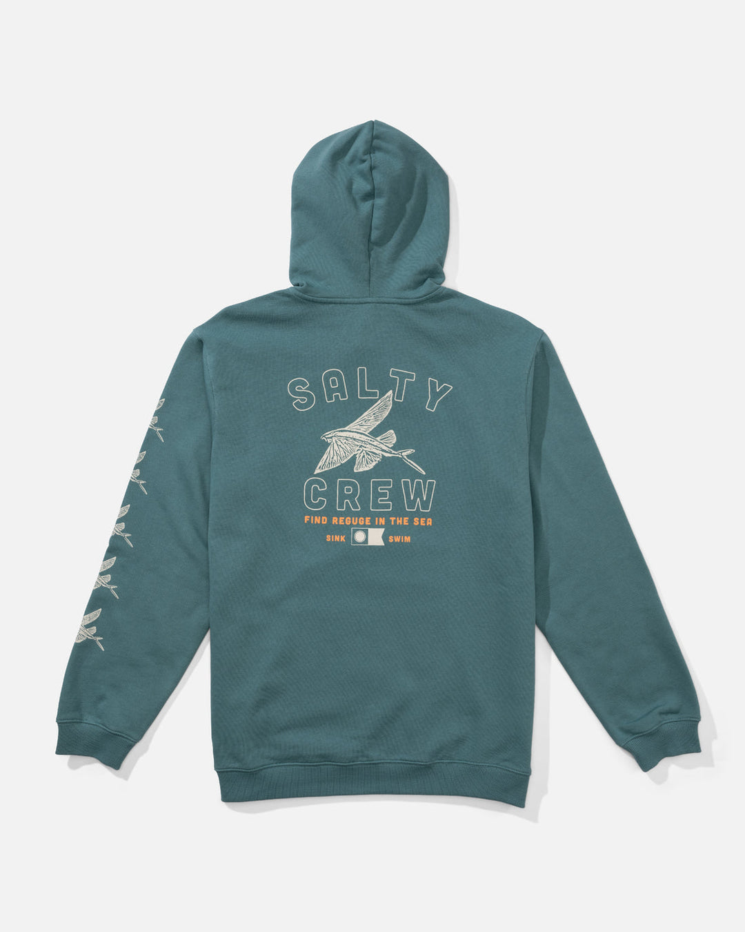 Salty Crew Super Fly Fleece Hoodie - Hydro - Sun Diego Boardshop