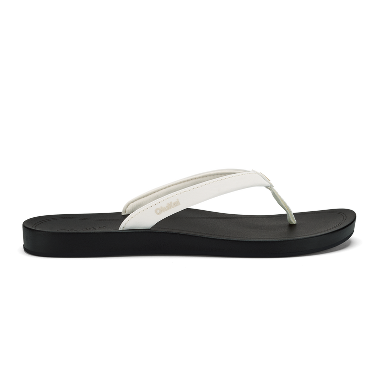 Olukai ‘Uiki - BRIGHT WHITE/LAVA ROCK - Sun Diego Boardshop