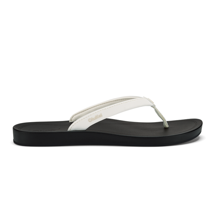 Olukai ‘Uiki - BRIGHT WHITE/LAVA ROCK - Sun Diego Boardshop