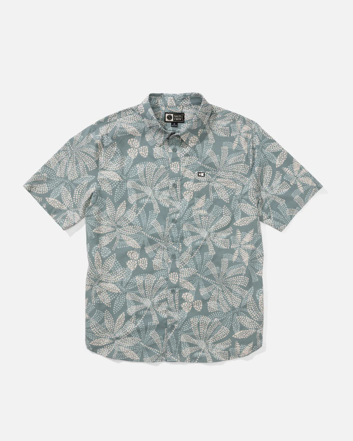 Salty Crew Drifter Uv Button Up - Atlantic Green - Sun Diego Boardshop