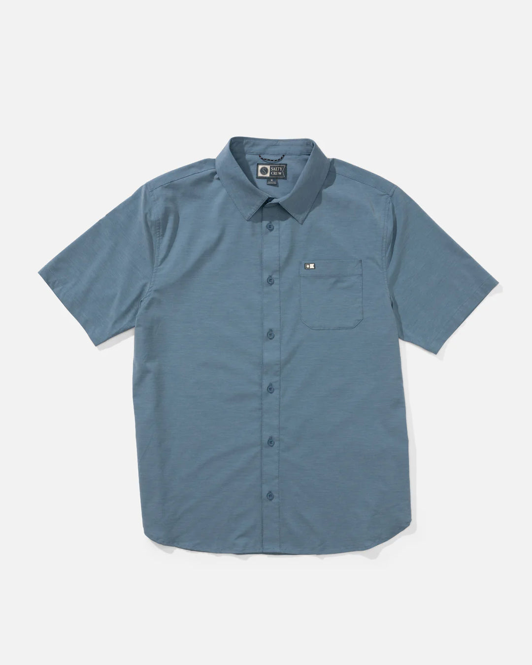 Salty Crew Drifter Uv Button Up - Channel Blue - Sun Diego Boardshop
