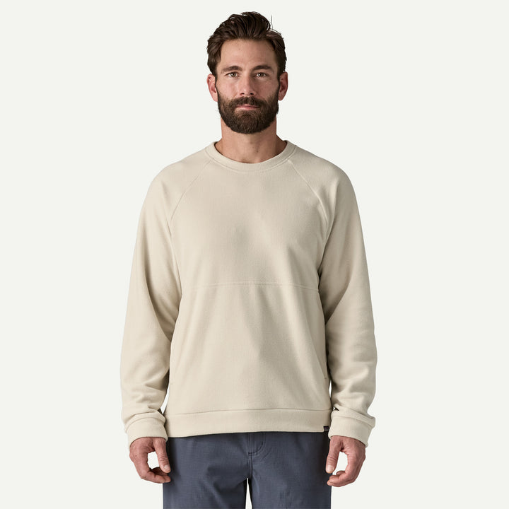 Patagonia Men's Micro D Fleece Crewneck - PELICAN - Sun Diego Boardshop