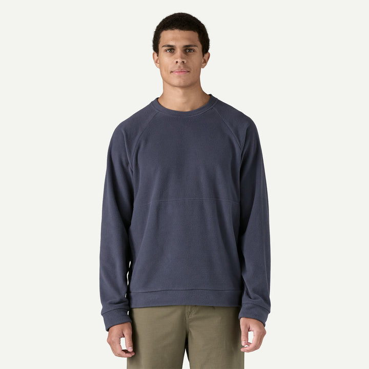 Patagonia Men's Micro D Fleece Crewneck - SMOLDER BLUE - Sun Diego Boardshop