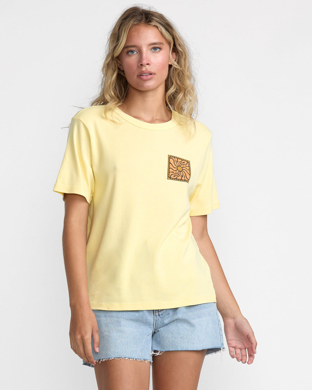 RVCA Daily Tee - Sunrise - Sun Diego Boardshop