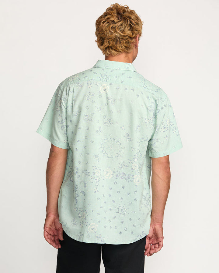 Billabong Sundays Short Sleeve Shirt - Mist Green Mgn - Sun Diego Boardshop