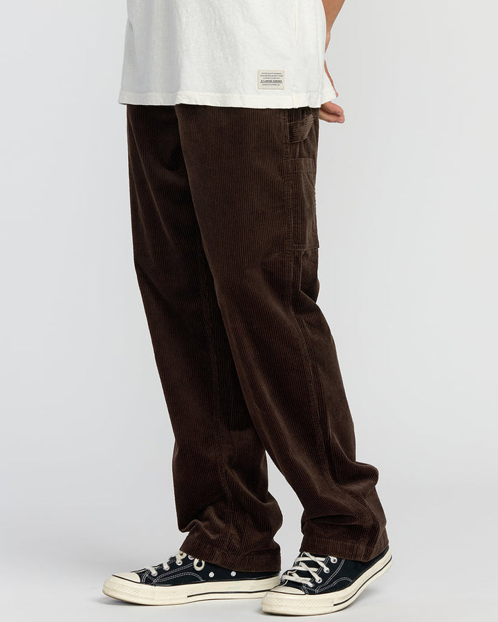 Billabong Larry Cord Garage Pants - Chocolate - Sun Diego Boardshop