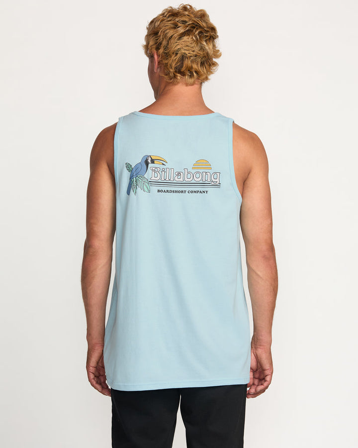 Billabong Lounge Premium Tank - Coastal Blue - Sun Diego Boardshop