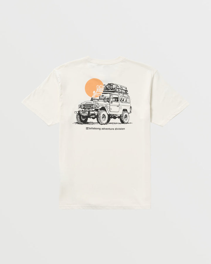 Billabong Making Tracks A/Div Tee - Off White - Sun Diego Boardshop